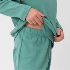Костюм для девочки (свитшот, брюки) MINAKU цвет оливы, рост 134 см - Фото 5