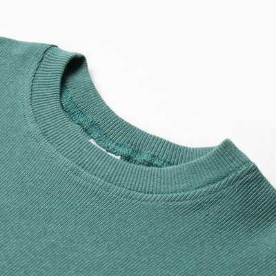 Костюм для девочки (свитшот, брюки) MINAKU, цвет оливы, рост 140 см