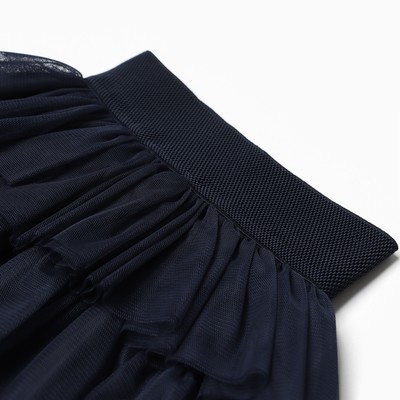 Юбка нарядная для девочки KAFTAN, тёмно-синяя, рост 86-92 см