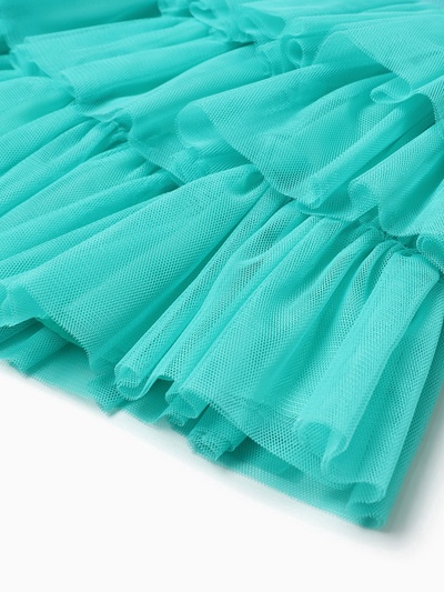 Юбка нарядная для девочки KAFTAN, бирюзовая, размер 30 (98-104 см)