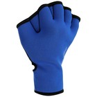 Перчатки для плавания ONLYTOP, неопрен, 2.5 мм, р. S, цвет синий - фото 7142080