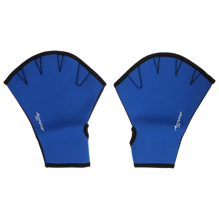 Перчатки для плавания ONLYTOP, неопрен, 2.5 мм, р. M, цвет синий - Фото 1