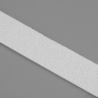 Липучка двусторонняя, 20 мм × 50 см, цвет белый - Фото 2