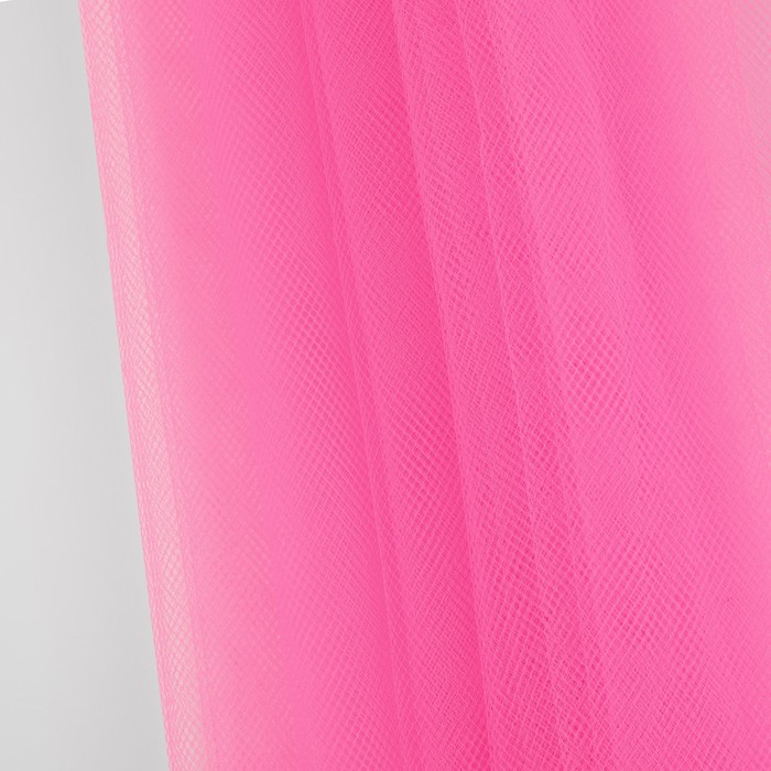 Фатин, 160 см, 11 ± 1 г/кв.м, 1 ± 0,2 м, цвет розовый №4