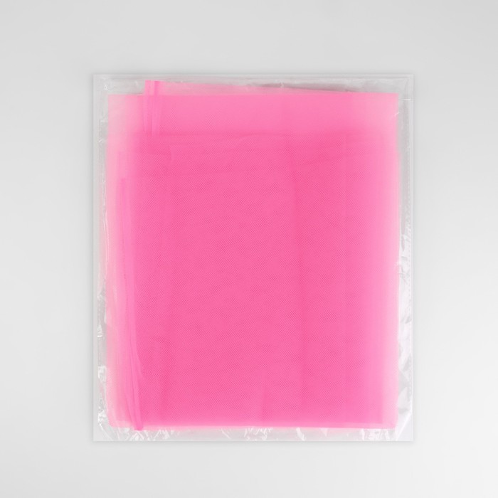 Фатин, 160 см, 11 ± 1 г/кв.м, 1 ± 0,2 м, цвет розовый №4