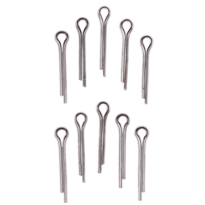 Шплинт О-образный для изготовления суставов игрушек, размер 1 шт. — 5×30 мм, набор 10 шт. - Фото 1