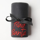 Набор подарочный "Bad Santa" плед, носки, перчатки, термостакан - Фото 8