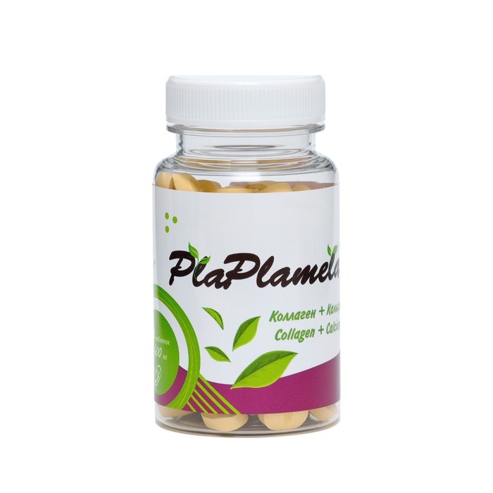 Коллаген + Кальций PlaPlamela, 120 таблеток по 600 мг