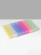 Подставка под украшения QF, с футлярами 28 мест, 17×11×2.5 см, разноцветная - Фото 7