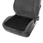 Накидка массажер TORSO на сиденье 42×42 см, дерево, черный - Фото 3