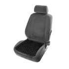 Накидка массажер TORSO на сиденье 42×42 см, дерево, черный - Фото 4