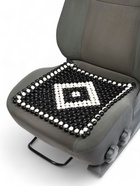 Накидка массажер TORSO на сиденье 42×42 см, дерево, черный с белым - Фото 7