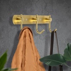 Вешалка CAPPIO CVT004, металлическая, трёхрожковая, цвет золото - Фото 2