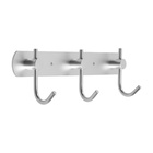 Вешалка CAPPIO CVT004, металлическая, трёхрожковая, цвет матовый хром - Фото 3