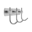 Вешалка CAPPIO CVT004, металлическая, трёхрожковая, цвет матовый хром - Фото 6