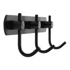 Вешалка CAPPIO CVT004, металлическая, трёхрожковая, цвет черный - Фото 5