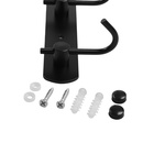 Вешалка CAPPIO CVT004, металлическая, трёхрожковая, цвет черный - Фото 6