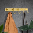 Вешалка CAPPIO CVP004, металлическая, пятирожковая, цвет золотой - Фото 2