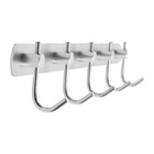 Вешалка CAPPIO CVP004, металлическая, пятирожковая, цвет матовый хром - Фото 6