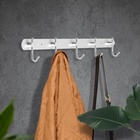 Вешалка CAPPIO CVP004, металлическая, пятирожковая, цвет матовый хром - Фото 2