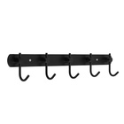 Вешалка CAPPIO CVP004, металлическая, пятирожковая, цвет черный - Фото 3