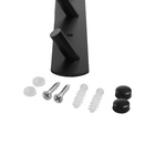 Вешалка CAPPIO CVT001, металлическая, трёхрожковая, цвет черный - Фото 7