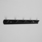Вешалка CAPPIO CVP001, металлическая, пятирожковая, цвет черный - Фото 2