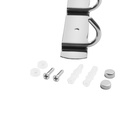 Вешалка CAPPIO CVT002, металлическая, трёхрожковая, цвет хром - Фото 6