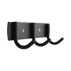 Вешалка CAPPIO CVT002, металлическая, трёхрожковая, цвет черный - Фото 5