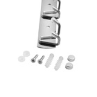 Вешалка CAPPIO CVT003, металлическая, трёхрожковая, цвет хром - Фото 7