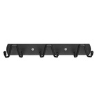 Вешалка CAPPIO CVT003, металлическая, трёхрожковая, цвет черный - Фото 5