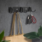 Вешалка CAPPIO CVT003, металлическая, трёхрожковая, цвет черный - Фото 2