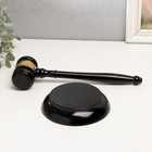 Фигурка «Судейский молоток», дерево, 12.5×12.5×25 см - Фото 2