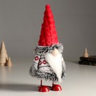 Кукла интерьерная "Дед Мороз в вязанном кафтане с узорами" 26 см - Фото 2