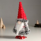 Кукла интерьерная "Дед Мороз в вязанном кафтане с узорами" 26 см - Фото 5