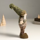 Кукла интерьерная "Гномик в зелёном наряде в колпаке" 32 см - фото 25380831