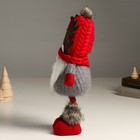 Кукла интерьерная "Дед Мороз в шапке с рожками оленя" 38 см - Фото 4