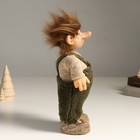 Кукла интерьерная "Домовёнок в комбинезоне с заплаткой" 30 см - фото 25380851