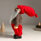 Кукла интерьерная "Дедушка Мороз в очках" 35,5 см - Фото 4