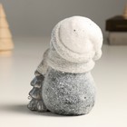 Сувенир керамика свет "Пингвин в новогоднем колпаке и шарфике у ёлочки" 12х8,8х15,8 см - Фото 4
