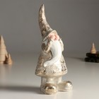 Сувенир полистоун "Дед Мороз в золотом наряде - прятки" 12,2х10,5х27,6 см - Фото 2