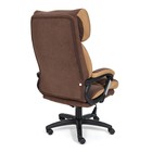 Кресло руководителя DUKE флок/ткань, коричневый/бронза, 6/TW-21 - Фото 5