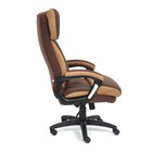Кресло руководителя DUKE флок/ткань, коричневый/бронза, 6/TW-21 - Фото 7
