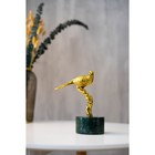 Статуэтка «Птица» мрамор, латунь 16 х 8 х 24 см - фото 2139642
