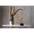 Фигура на подставке «Птица на ветке», мрамор, латунь, 16×8×24 см  (артикул 9694872)  большой выбор товаров оптом и в розницу по низким ценам с доставкой