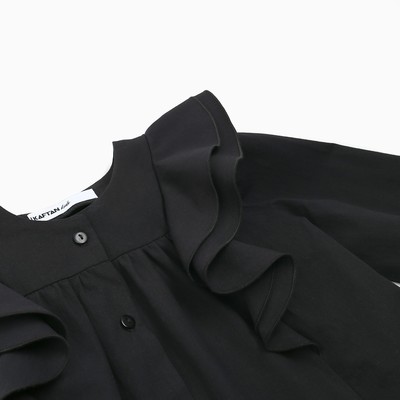 Рубашка для девочки KAFTAN, чёрная, размер 36 (134-140 см)