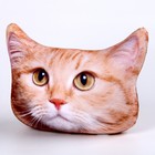 Подушка декоративная антистресс, кошка «Рыжий» - Фото 3