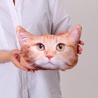 Подушка декоративная антистресс, кошка «Рыжий» - Фото 6