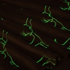 Плед светящийся в темноте «Этель. Олени», 150×200 см, корал-флис 220 г/м² - Фото 13