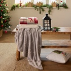 Плед светящийся в темноте «Этель. Олени», 150×200 см, корал-флис 220 г/м² - Фото 7